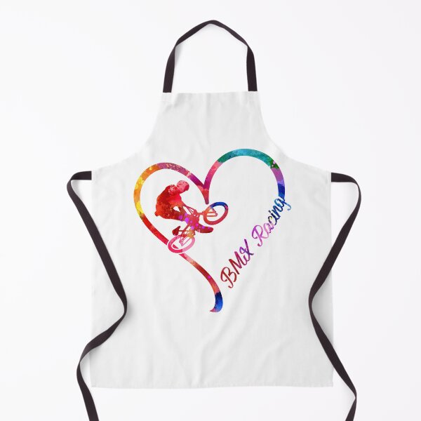 Item preview, BMX Racing Heart designed and sold by CactusDesigns68.