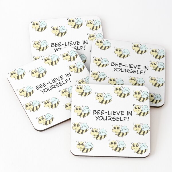 Item preview, Bee-lieve in yourself! designed and sold by Sintija Valucka.