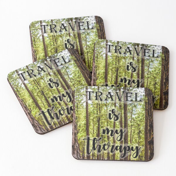 Item preview, Travel is my therapy designed and sold by ShehaniJay.