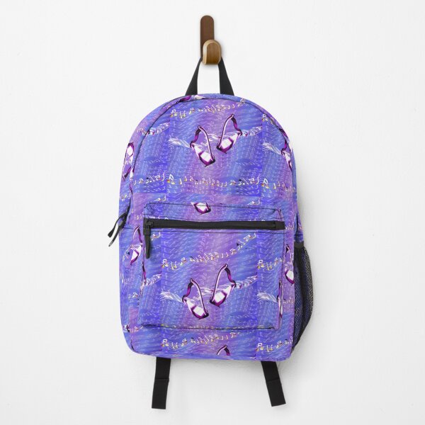 Item preview, Purple Harps and abstract music on lilac designed and sold by Only1helen.