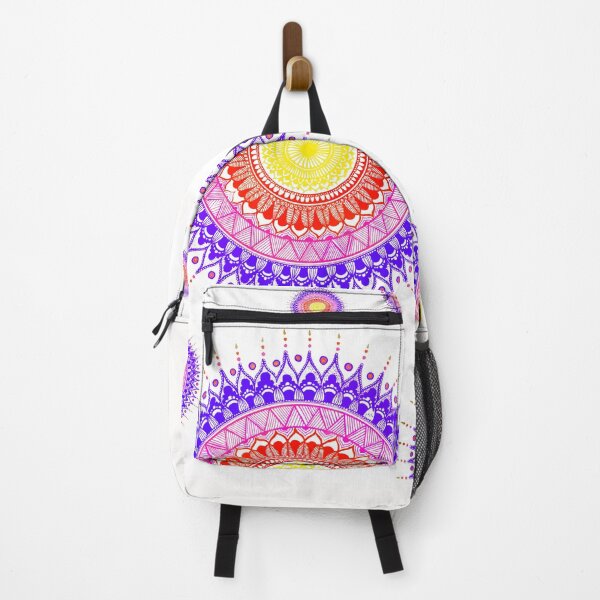 Item preview, Warm multicolor mandala design designed and sold by Mithurshi Rajhendran.