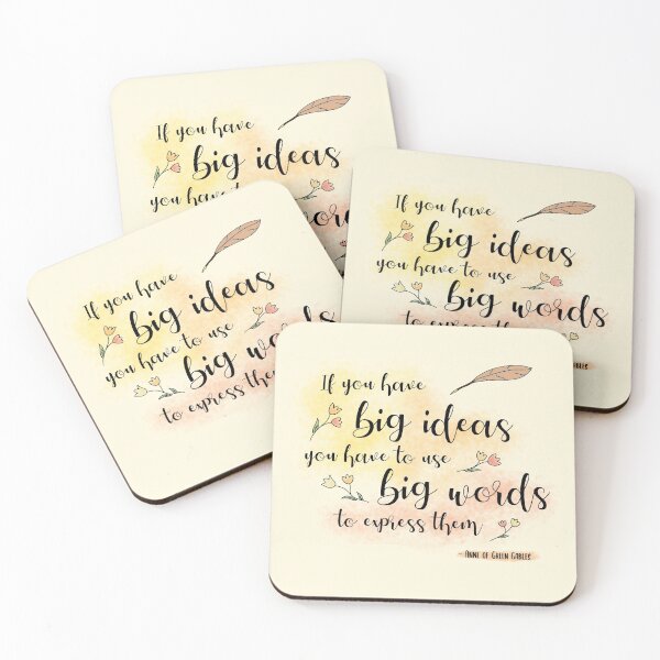 Item preview, Big ideas, big words designed and sold by IniDreams.