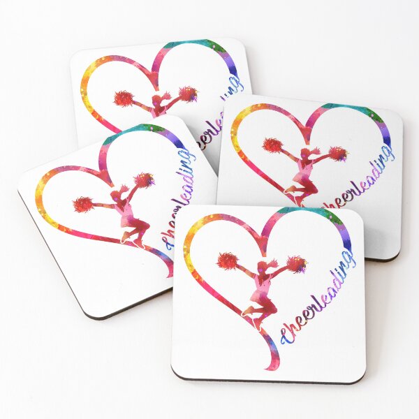 Item preview, Cheerleading heart designed and sold by CactusDesigns68.