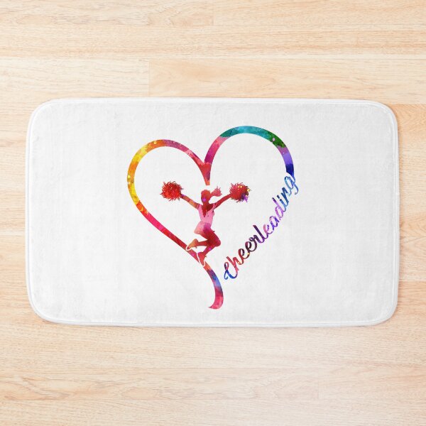 Item preview, Cheerleading heart designed and sold by CactusDesigns68.