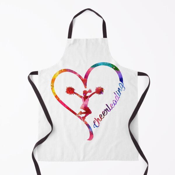 Item preview, Cheerleading heart designed and sold by CactusDesigns68.
