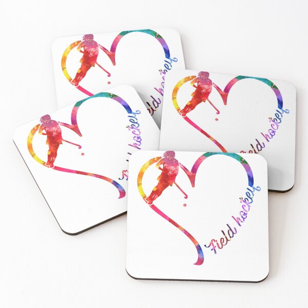 Item preview, Field hockey heart designed and sold by CactusDesigns68.