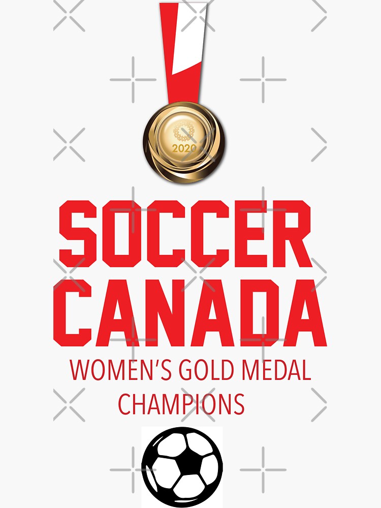 "Canadian Women's Soccer Olympic Canada Gold Medal. Tokyo 2020 Japan