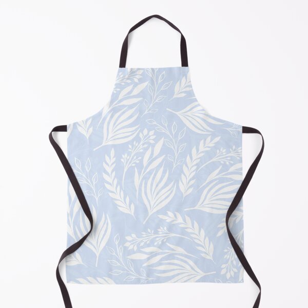 Item preview, Classy White foliage Botanical Blue design designed and sold by InovArtS.
