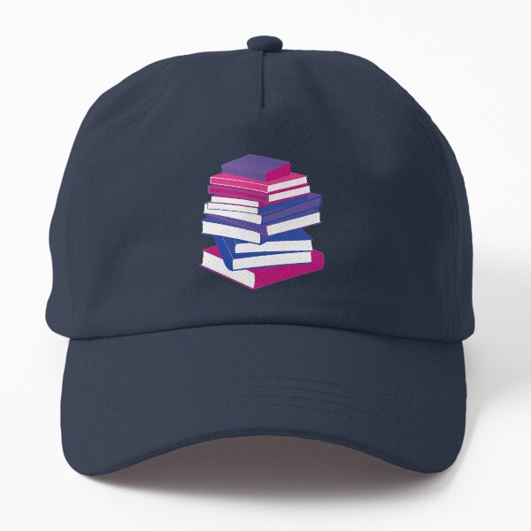 Aperçu de l'œuvre Conception de livres empilés Bi Pride créée et vendue par Vernen Ink.