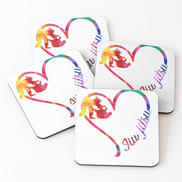 Item preview, Jiu jitsu heart designed and sold by CactusDesigns68.