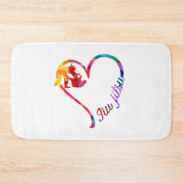 Item preview, Jiu jitsu heart designed and sold by CactusDesigns68.