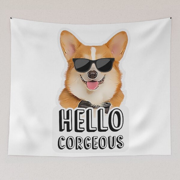 Item preview, Hello Corgeous! designed and sold by Nfty-Planet01.