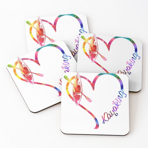 Item preview, Kayaking heart designed and sold by CactusDesigns68.