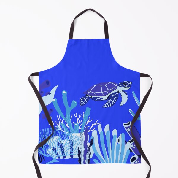 Item preview, sea turtle in the ocean designed and sold by nibblesthecat.
