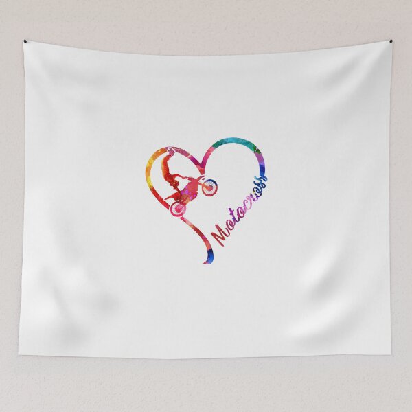 Item preview, Motocross Heart designed and sold by CactusDesigns68.