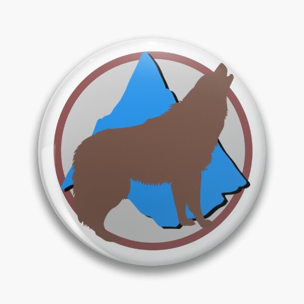 Item preview, Howling Lone Wolf In Blue Mountain designed and sold by uta917.