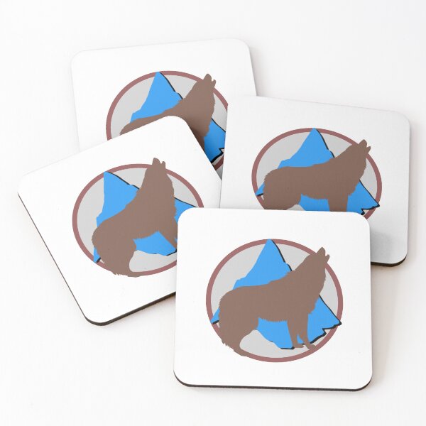 Item preview, Howling Lone Wolf In Blue Mountain designed and sold by uta917.