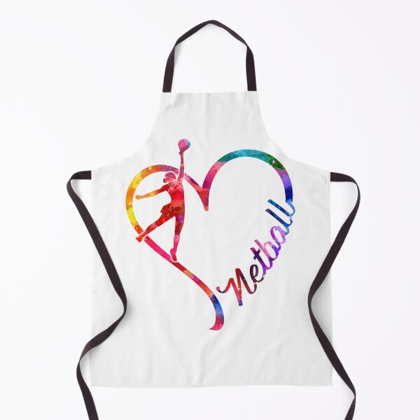 Item preview, Netball heart designed and sold by CactusDesigns68.