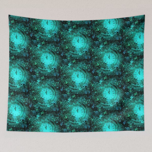 Item preview, Steam Punk Gothic Grunge Time in Turquoise designed and sold by OByD.