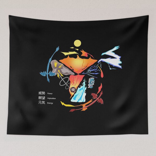 Item preview, ElemenT: Fire (White) designed and sold by King-T-Merch.