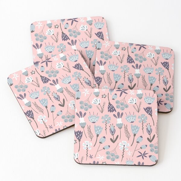 Item preview, Autumn Garden All Around Before Sunset In Pink, Happy Fall Yall designed and sold by MJDezigns.