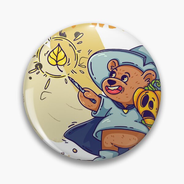 Item preview, Happy witchy Halloween- cute teddy bear for kids designed and sold by Takemeforaride.
