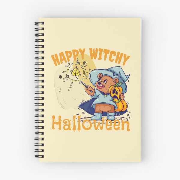 Item preview, Happy witchy Halloween- cute teddy bear for kids designed and sold by Takemeforaride.
