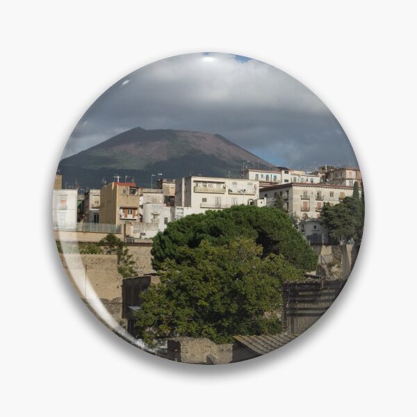 Item preview, Ancient Herculaneum Ruins - Green and Sunny Afternoon From Above designed and sold by Georgia Mizuleva.