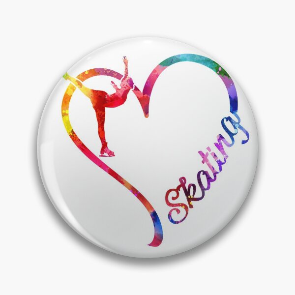 Item preview, Skating heart designed and sold by CactusDesigns68.