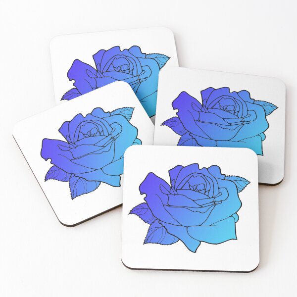 Aperçu de l'œuvre Rose bleue créée et vendue par Silvia Toscani.