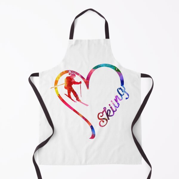 Item preview, Skiing heart designed and sold by CactusDesigns68.