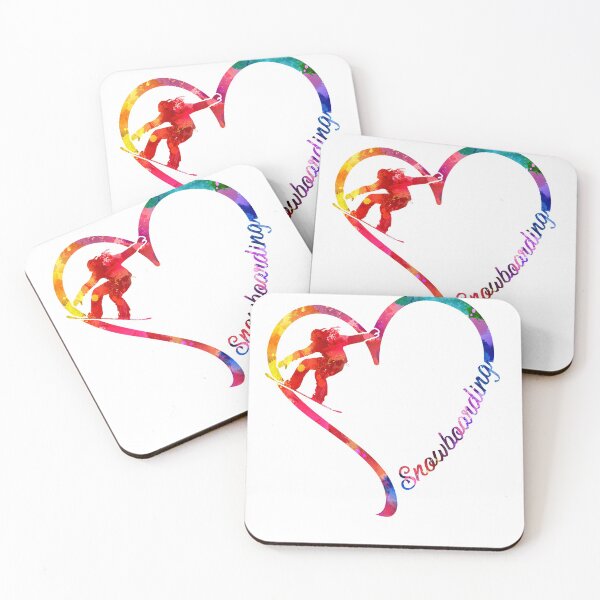 Item preview, Snowboarding heart designed and sold by CactusDesigns68.