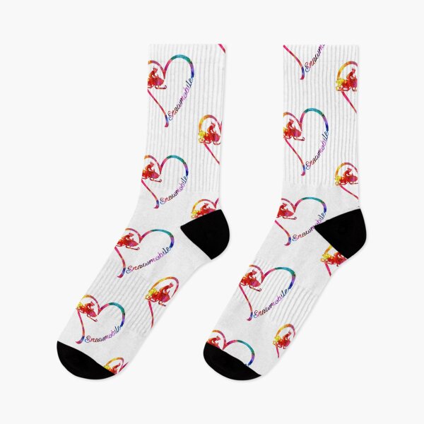 Item preview, Snowmobile heart designed and sold by CactusDesigns68.