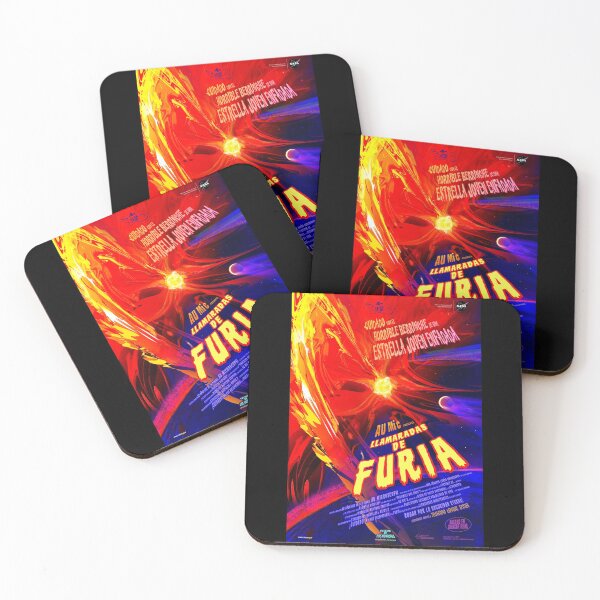 Item preview, Flares Of Fury NASA Halloween poster (in Spanish) designed and sold by SolidEarthArt.