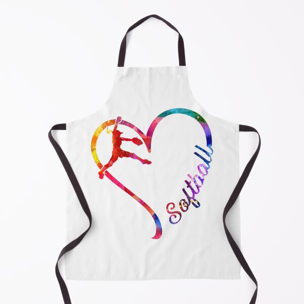 Item preview, Softball heart designed and sold by CactusDesigns68.