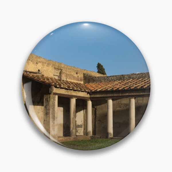 Item preview, Herculaneum Ruins - Peaceful Sunny Yard designed and sold by Georgia Mizuleva.