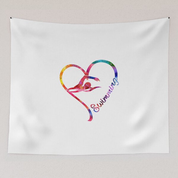 Item preview, Swimming heart designed and sold by CactusDesigns68.