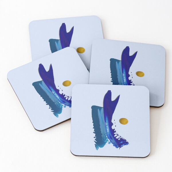 Item preview, Abstract Blue Water Splash and Sun  designed and sold by Adelle Smith.