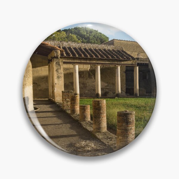 Item preview, Herculaneum Ruins - Quiet Long Shadows Courtyard designed and sold by Georgia Mizuleva.