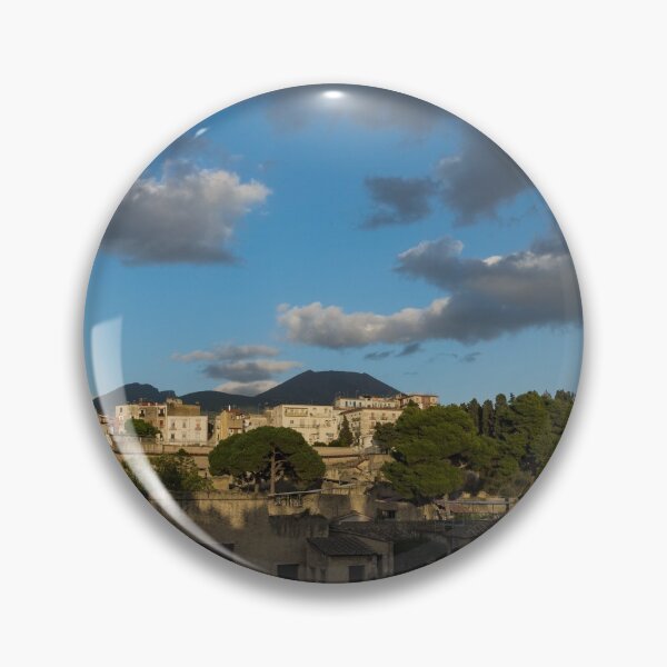 Item preview, Herculaneum - Dramatic Sky and Shadows Evoke the Ancient Volcano Eruption Disaster designed and sold by Georgia Mizuleva.
