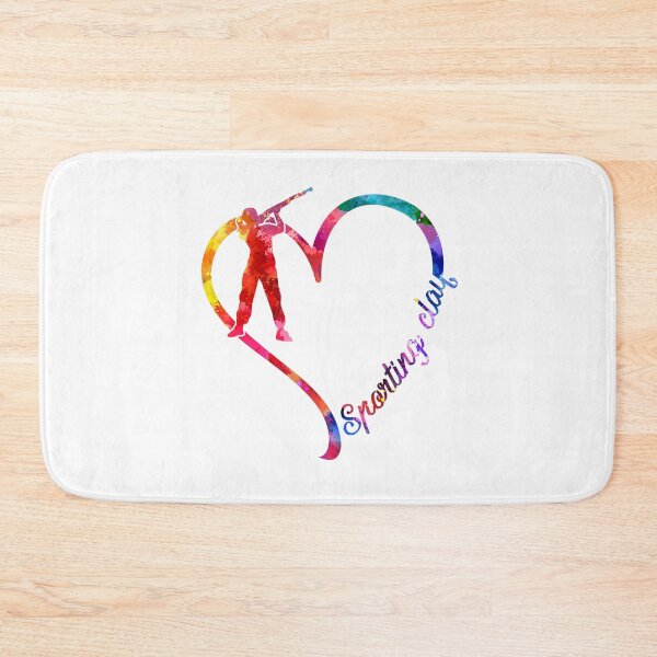 Item preview, Sporting clay heart designed and sold by CactusDesigns68.