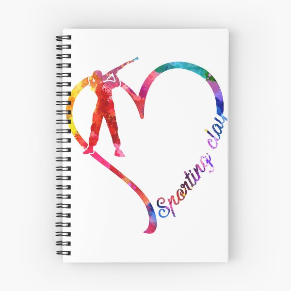 Item preview, Sporting clay heart designed and sold by CactusDesigns68.