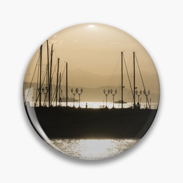Item preview, A Necklace of Old World Lights - Golden Morning at Naples Marina  designed and sold by Georgia Mizuleva.