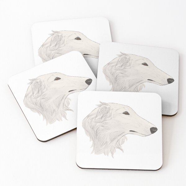 Item preview, Borzoi - White designed and sold by Cynthiaetal.
