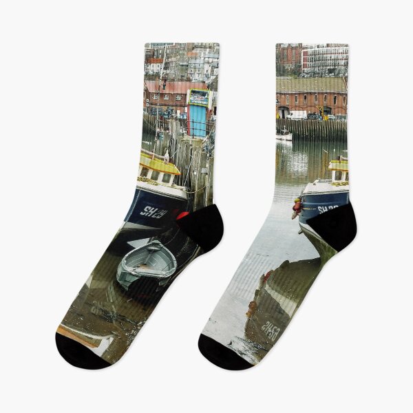 Item preview, Boat in the Harbour designed and sold by madein1874.