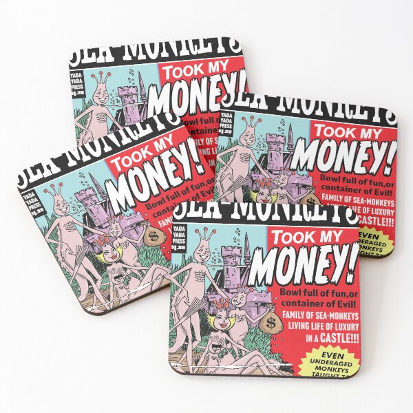 Item preview, Sea Monkeys Parody Mildly Distressed designed and sold by RagingSoxMonkey.