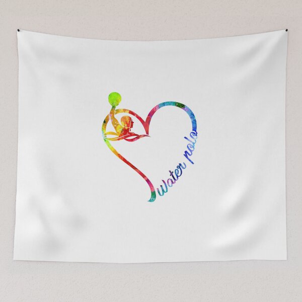 Item preview, Water polo heart designed and sold by CactusDesigns68.