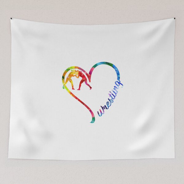 Item preview, Wrestling heart designed and sold by CactusDesigns68.