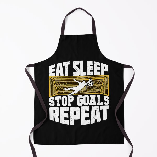 Item preview, Eat Sleep Stop Goals Repeat Soccer Goalkeeper Gift designed and sold by Marcid95.
