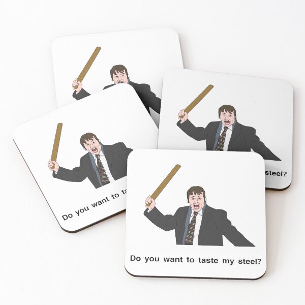 Item preview, Peep Show Do you want to taste my steel? designed and sold by tommytyrer.